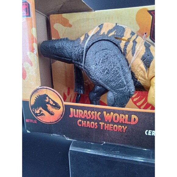 Jurassic World Chaos Theory Ceratosuchops Wild Roar Dinosaur Mattel - Picture 2 of 7